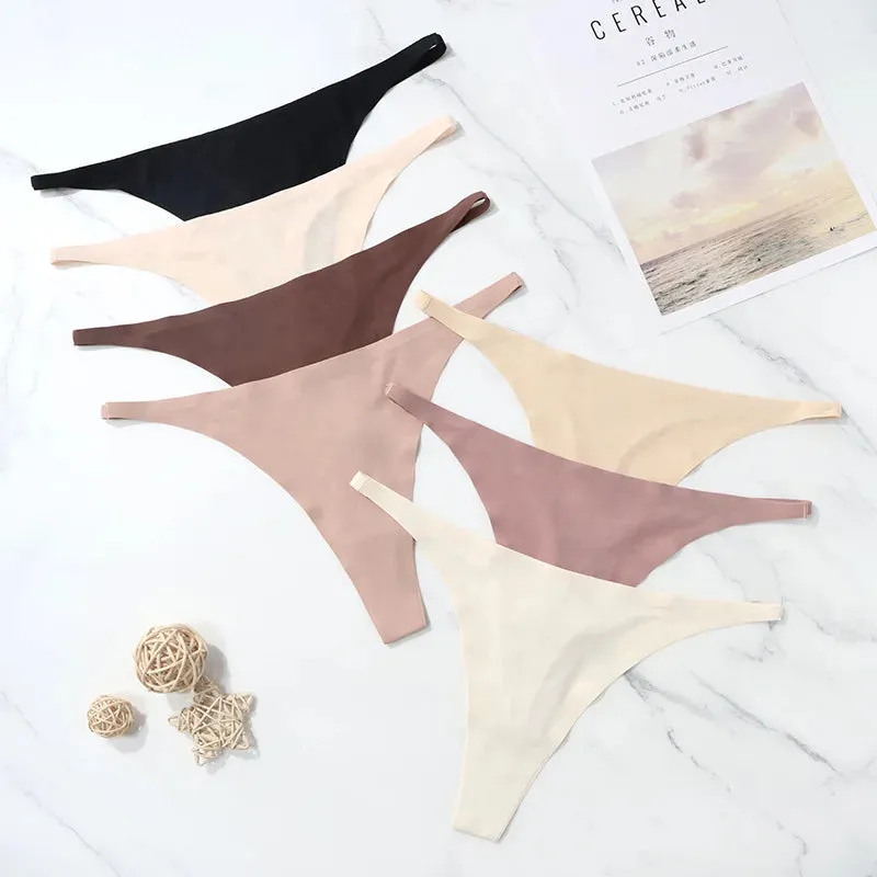 Soft Ice Silk Seamless Panties - Luxurious Comfort