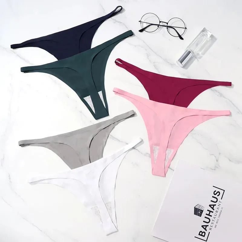 Soft Ice Silk Seamless Panties - Luxurious Comfort