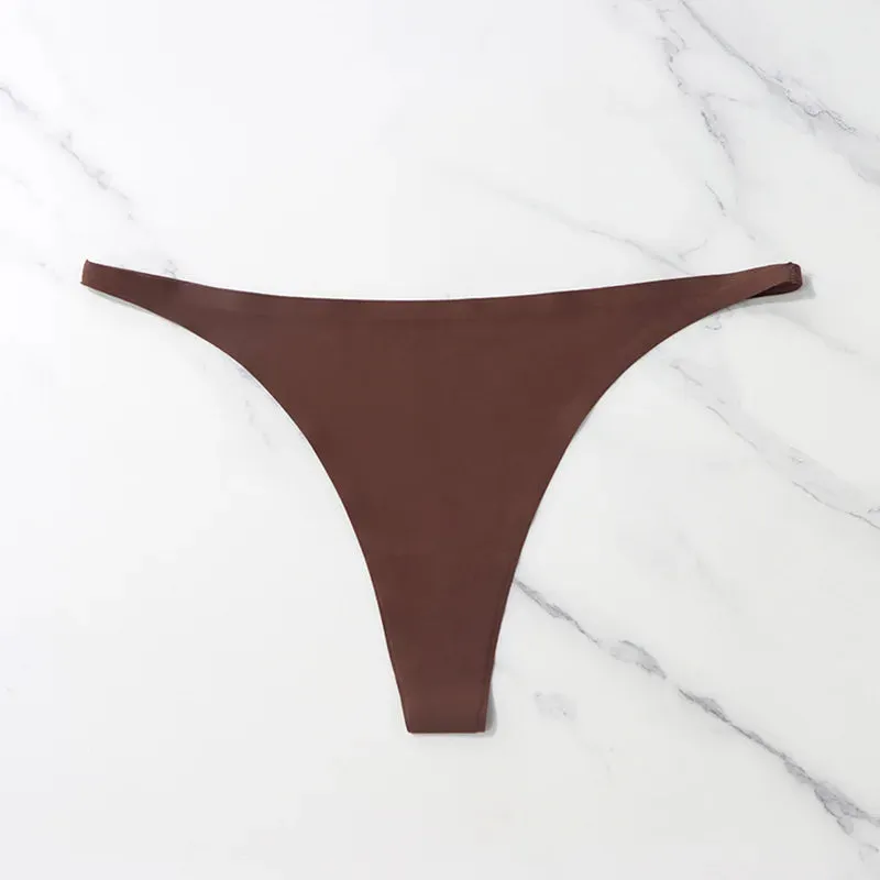Soft Ice Silk Seamless Panties - Luxurious Comfort