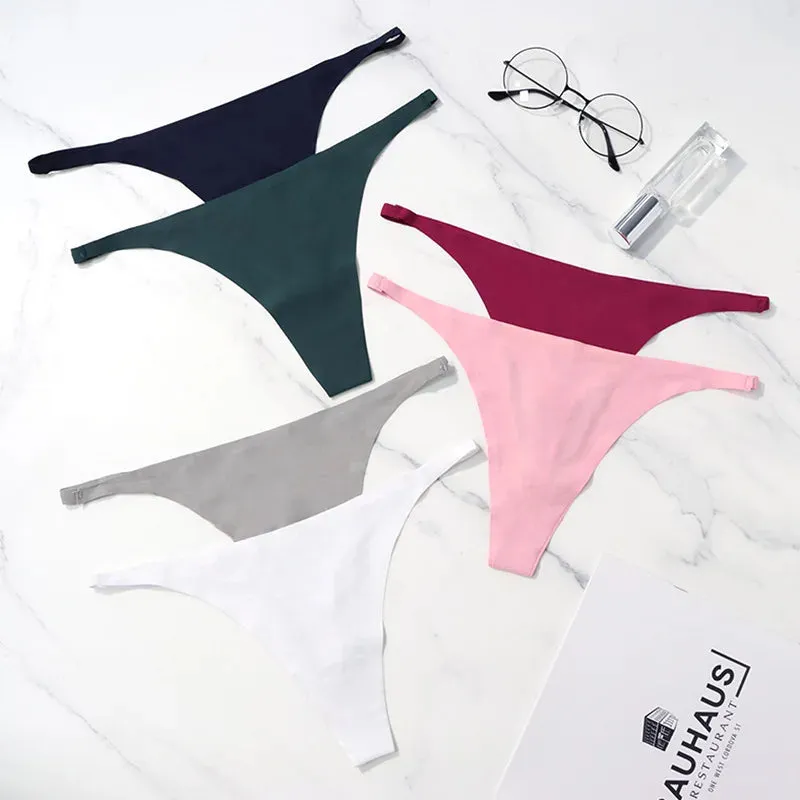 Soft Ice Silk Seamless Panties - Luxurious Comfort