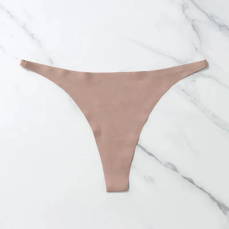 Soft Ice Silk Seamless Panties - Luxurious Comfort