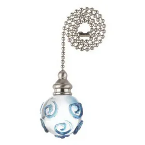 Swirl Sphere Pull Chain