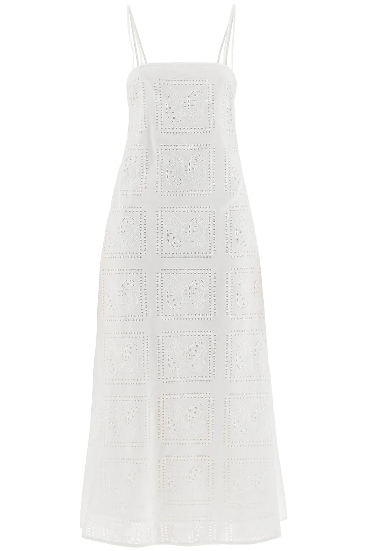 TORY BURCH midi lace dress in seven