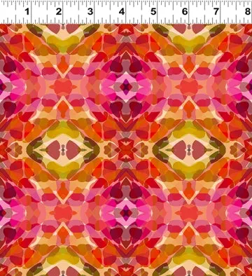 Vibrant Life Digital Kaleidoscope Y3546-36 Orange