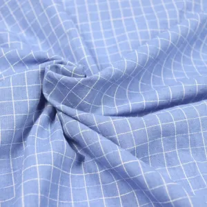 Wedgwood Check Handloom Cotton