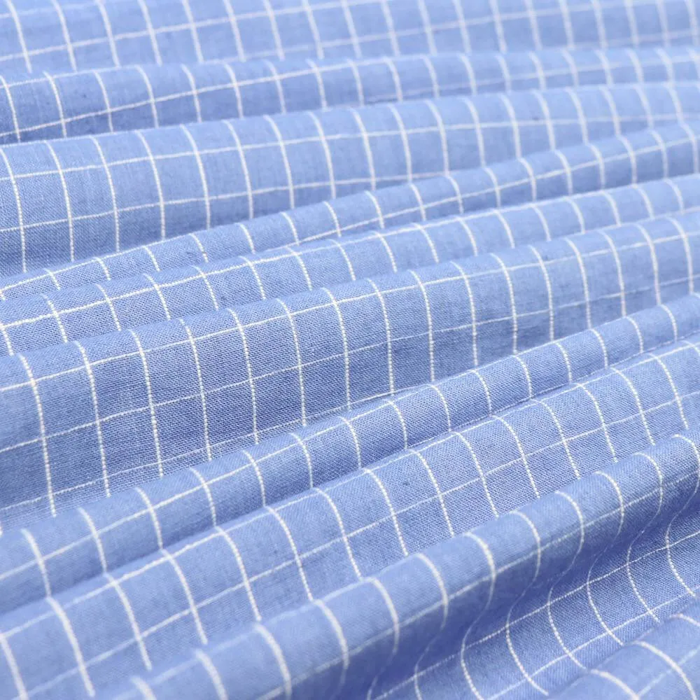 Wedgwood Check Handloom Cotton