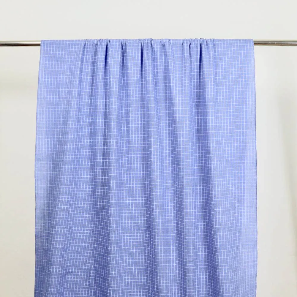 Wedgwood Check Handloom Cotton